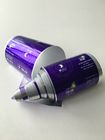 Tubos laminados plástico púrpura industriales y anchura modificada para requisitos particulares tubo cosmético