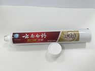 Envase de empaquetado laminado barrera de aluminio laminado del tubo de crema dental de ABL con el tapón de tuerca