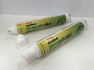 Tubo de aluminio de la lamina de la barrera que empaqueta para la crema dental/farmacéutico/cosmético
