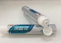 Tubo de crema dental laminado barrera de aluminio con el casquillo del top del tirón, 275/12 Thichness