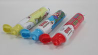 Los envases plásticos de la crema dental de los niños cuidan Cap/diámetro sellado superior 30