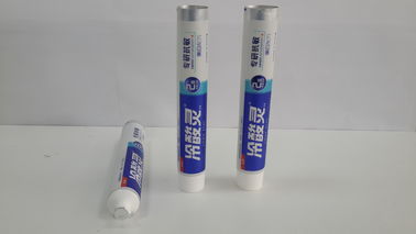 Tubo de D30mm Matt Touch Surface Soft Plastic para el gel del diente de la crema dental que empaqueta el tornillo brillante en el casquillo de Fes