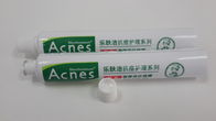 Tubo farmacéutico vacío laminado aluminio plegable para el ungüento del gel del cuidado de piel