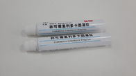 10g despejan el tubo farmacéutico comprensible que empaqueta para la jalea ISO9001 del lincomicina
