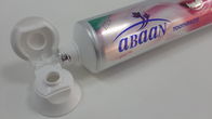 El doctor vacío Cap de los tubos de la goma del cuidado dental de la crema dental del tubo de plata plástico de la lamina