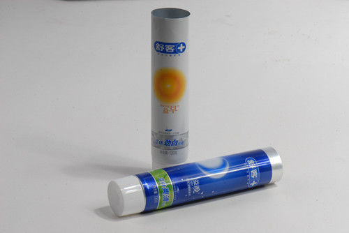 Tubo de crema dental de aluminio/plástico que empaqueta Ф 16/19/22/25/30/32 milímetros