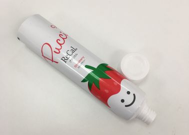 Tubo laminado ABL de grado alimentario de la FDA con barrera de papel de aluminio de 12μ para la extensión de la vida útil en leche condensada y salsas