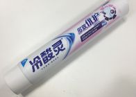 Tubo de crema dental plástico del efecto ABL de la suave al tacto que empaqueta con el material especial