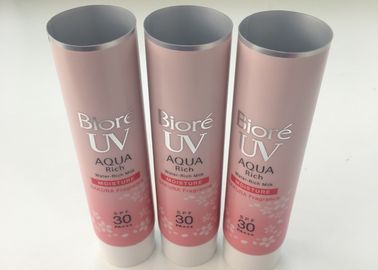 La barrera del AL de D35*116mm 60g laminó el tubo de empaquetado cosmético con los hombros coloridos