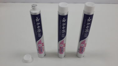 crema dental plástica estándar del tubo de crema dental de la muestra de la prueba 30g ISO GMP que empaqueta para el viaje del hotel