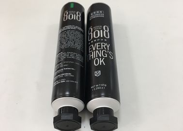 La barrera de aluminio de QS 65g laminó el tubo de crema dental que empaquetaba con tinta negra