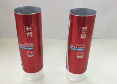 tubo cosmético laminado barrera de aluminio de la capa 130ml que empaqueta con la broche en el casquillo