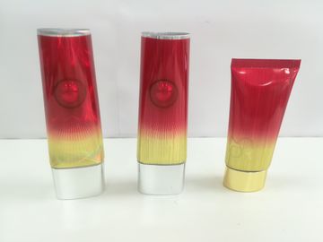 La barrera de aluminio olográfica laminó la lente prolata de los ojos de gato del tubo oval cosmético 3D