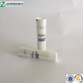 Tubos de aluminio modificados para requisitos particulares del apretón para la crema de cara/la goma del chocolate