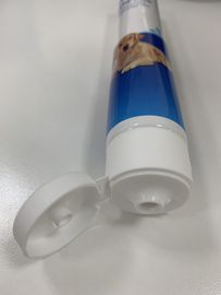 Tubos de aluminio que empaquetan, tubo de la impresión flexible de Lami para la crema dental del animal doméstico