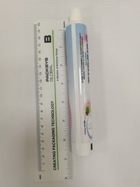 75 ml 5 capas de pasta de dientes laminada tubo, tubo de cuidado bucal con 6,5 pulgadas de longitud