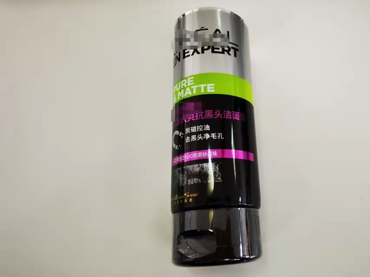 tubo de empaquetado cosmético de 100ml CAL+ alrededor del diámetro 50*119m m con la broche en el casquillo