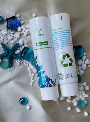 Tubo de pasta de dientes laminado de barrera de aluminio de 4.7 oz (113 g) con tapa abatible y sello superior